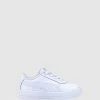 Best Sale 👏 Puma Carina L EL Infant White/White 🎉