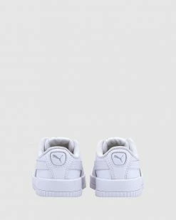 Best Sale 👏 Puma Carina L EL Infant White/White 🎉 -Baby Online store http3A2F2Fstatic.theiconic.com .au2Fp2Fpuma 1301 1406841 3