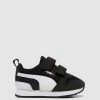 Cheap 💯 Puma R78 Self Fastening Infant Black/White 😉