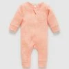 Top 10 🔥 Purebaby Rib Growsuit - Babies Orange Stripe 😉