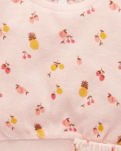 Promo 😀 Purebaby Towelling Set - Babies-Kids ☀️ Summer Fruits Print 😍 -Baby Online store http3A2F2Fstatic.theiconic.com .au2Fp2Fpurebaby 0088 0993731 4