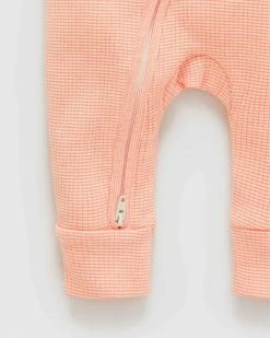 Top 10 🔥 Purebaby Rib Growsuit - Babies Orange Stripe 😉 -Baby Online store http3A2F2Fstatic.theiconic.com .au2Fp2Fpurebaby 0094 5418531 3
