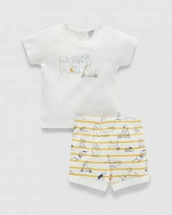Buy ✔️ Purebaby Short PJ Set - Babies-Kids Best Friends 🔔