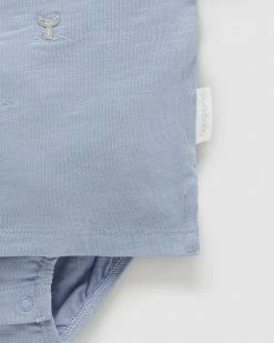 Best Sale ⌛ Purebaby Afternoon Sail Tee Bodysuit - Babies Foam 🛒 -Baby Online store http3A2F2Fstatic.theiconic.com .au2Fp2Fpurebaby 0123 2886331 3