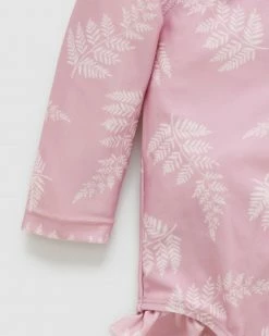 Cheap 👏 Purebaby Printed LS 🩱 Swimsuit - Babies-Kids Palm Leaf Print 😉 -Baby Online store http3A2F2Fstatic.theiconic.com .au2Fp2Fpurebaby 0125 0632041 4