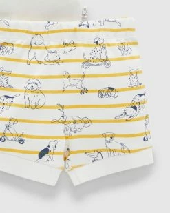 Buy ✔️ Purebaby Short PJ Set - Babies-Kids Best Friends 🔔 -Baby Online store http3A2F2Fstatic.theiconic.com .au2Fp2Fpurebaby 0126 8100741 3