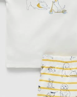 Buy ✔️ Purebaby Short PJ Set - Babies-Kids Best Friends 🔔 -Baby Online store http3A2F2Fstatic.theiconic.com .au2Fp2Fpurebaby 0132 8100741 4
