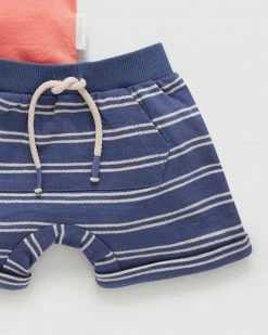 Brand new ✨ Purebaby Road Trip Set - Babies Deep Sea Stripe 🤩 -Baby Online store http3A2F2Fstatic.theiconic.com .au2Fp2Fpurebaby 0166 7100741 4