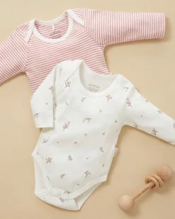 Discount 🎉 Purebaby 2-Pack Easy Neck LS Bodysuit - Babies Blossom Pack ✨ -Baby Online store http3A2F2Fstatic.theiconic.com .au2Fp2Fpurebaby 0194 1368341 6