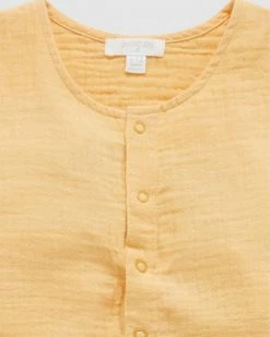 Budget 🌟 Purebaby Crinkle All-in-One - Babies Gold ❤️ -Baby Online store http3A2F2Fstatic.theiconic.com .au2Fp2Fpurebaby 0249 7368341 3