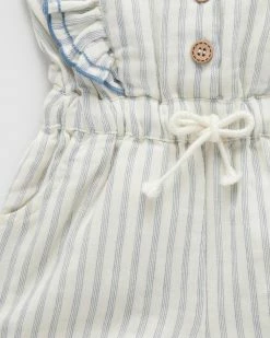 Deals 🥰 Purebaby Ruffle Jumpsuit - Babies-Kids Fine Stripe 🥰 -Baby Online store http3A2F2Fstatic.theiconic.com .au2Fp2Fpurebaby 0399 2986331 4