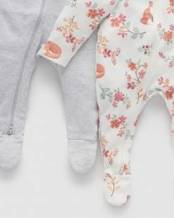 Coupon 🤩 Purebaby Digital Print Zip Growsuit 2-Pack - Babies Resting Fox 😀 -Baby Online store http3A2F2Fstatic.theiconic.com .au2Fp2Fpurebaby 0615 8086051 4