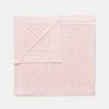 Outlet 🤩 Purebaby Eyelet Blanket - Babies Blush Pink Melange 🧨