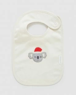 Cheapest ❤️ Purebaby Santa Bib - Babies Cloud ✔️