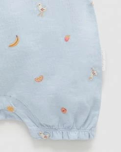 Outlet ❤️ Purebaby Seaside Short Growsuit - Babies Sunny Arvo Broderie 🥰 -Baby Online store http3A2F2Fstatic.theiconic.com .au2Fp2Fpurebaby 1630 0004731 3