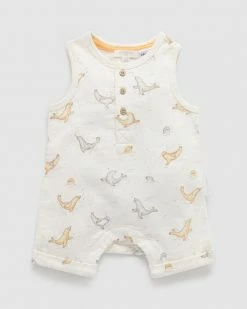 Buy ⭐ Purebaby Growsuit - Babies Splash Print ⌛