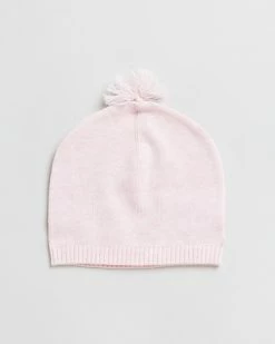 Best Sale 👏 Purebaby Essentials Newborn Beanie - Babies Pale Pink ✨