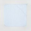 Outlet ✔️ Purebaby Hooded Towel Pale Blue Stripe 🧨