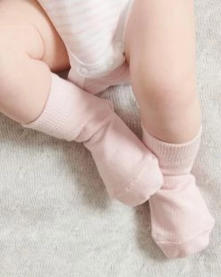 Best Pirce 🧨 Purebaby 🧦 Socks 3-Pack Pale Pink Pack 🎉 -Baby Online store http3A2F2Fstatic.theiconic.com .au2Fp2Fpurebaby 2171 9450501 3