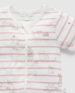 Cheap ✔️ Purebaby Zip Footless Sleepsuit - Babies Purrfect Friends 👍 -Baby Online store http3A2F2Fstatic.theiconic.com .au2Fp2Fpurebaby 2718 4000741 4