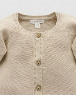 Top 10 🧨 Purebaby Ruffle Cardigan - Babies-Kids Camel Melange 😀 -Baby Online store http3A2F2Fstatic.theiconic.com .au2Fp2Fpurebaby 3107 1086331 3