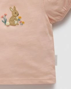 Deals 🎉 Purebaby Puffed Sleeve Tee - Babies Peach 👏 -Baby Online store http3A2F2Fstatic.theiconic.com .au2Fp2Fpurebaby 3116 5086331 4