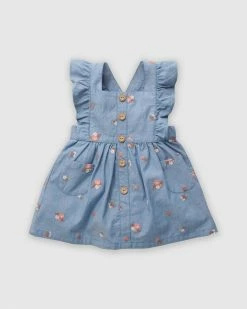 Outlet 😍 Purebaby Lady Bird Pinnie - Babies-Kids Lady Bird Broderie 👏