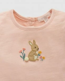 Deals 🎉 Purebaby Puffed Sleeve Tee - Babies Peach 👏 -Baby Online store http3A2F2Fstatic.theiconic.com .au2Fp2Fpurebaby 3125 5086331 3