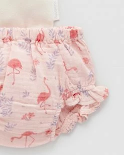Coupon ✔️ Purebaby Tee & Bloomer Set - Babies Flamingo Print 🌟 -Baby Online store http3A2F2Fstatic.theiconic.com .au2Fp2Fpurebaby 3138 5004731 3