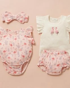 Coupon ✔️ Purebaby Tee & Bloomer Set - Babies Flamingo Print 🌟 -Baby Online store http3A2F2Fstatic.theiconic.com .au2Fp2Fpurebaby 3138 5004731 5