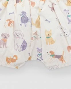 Hot Sale ⭐ Purebaby Short Leg Overalls - Babies Happy 🐕 Dogs Print 👍 -Baby Online store http3A2F2Fstatic.theiconic.com .au2Fp2Fpurebaby 3794 6993731 7
