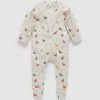 Wholesale ❤️ Purebaby Printed Zip Growsuit - Babies Chooks Print ⭐