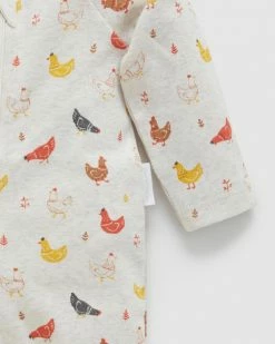 Wholesale ❤️ Purebaby Printed Zip Growsuit - Babies Chooks Print ⭐ -Baby Online store http3A2F2Fstatic.theiconic.com .au2Fp2Fpurebaby 3811 5386331 3