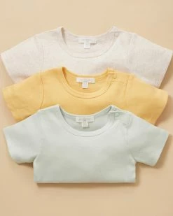 Cheap 😍 Purebaby Rib Tee - Babies Oatmeal Melange 🌟 -Baby Online store http3A2F2Fstatic.theiconic.com .au2Fp2Fpurebaby 3821 4586331 6