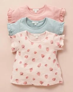 Wholesale 👍 Purebaby Basic Ruffle Tee - Babies-Kids Strawberry Delight Print 👍 -Baby Online store http3A2F2Fstatic.theiconic.com .au2Fp2Fpurebaby 3825 9893731 5
