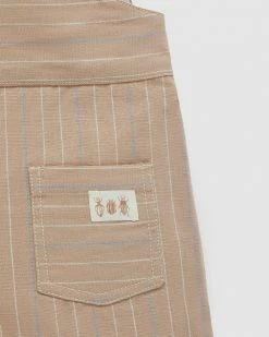 Brand new ⌛ Purebaby Linen Blend Overalls - Babies-Kids Taupe Stripe 💯 -Baby Online store http3A2F2Fstatic.theiconic.com .au2Fp2Fpurebaby 3853 9993731 3