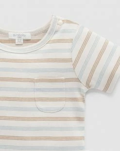 Flash Sale 👏 Purebaby Rib Tee - Babies Vintage Stripe 🎁 -Baby Online store http3A2F2Fstatic.theiconic.com .au2Fp2Fpurebaby 3866 0586331 3