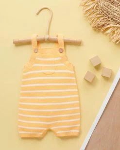 Hot Sale 🛒 Purebaby Knitted Overalls - Babies Sunny Day Stripe 🛒 -Baby Online store http3A2F2Fstatic.theiconic.com .au2Fp2Fpurebaby 3868 9386331 7