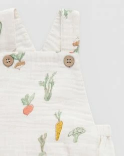 Brand new 🔥 Purebaby Overalls Romper - Babies Salad Print ⭐ -Baby Online store http3A2F2Fstatic.theiconic.com .au2Fp2Fpurebaby 3869 8386331 4