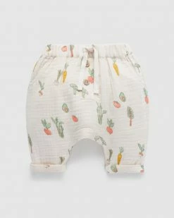 Wholesale 💯 Purebaby Slouchy Woven Pants - Babies Salad Print 👏