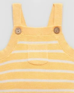 Hot Sale 🛒 Purebaby Knitted Overalls - Babies Sunny Day Stripe 🛒 -Baby Online store http3A2F2Fstatic.theiconic.com .au2Fp2Fpurebaby 3879 9386331 3