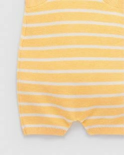 Hot Sale 🛒 Purebaby Knitted Overalls - Babies Sunny Day Stripe 🛒 -Baby Online store http3A2F2Fstatic.theiconic.com .au2Fp2Fpurebaby 3886 9386331 5