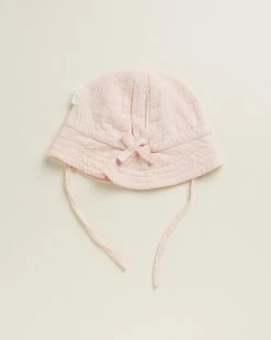 Best Sale 😍 Purebaby Soft Sun Hat - Babies Peach 🤩