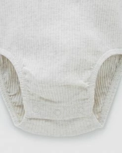 Best deal 🎉 Purebaby Rib Short Sleeve Bodysuit - Babies Wheat Melange 🔔 -Baby Online store http3A2F2Fstatic.theiconic.com .au2Fp2Fpurebaby 3902 8318531 4