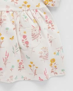 Buy ❤️ Purebaby Garden 👗 Dress - Babies-Kids Herb Print 🌟 -Baby Online store http3A2F2Fstatic.theiconic.com .au2Fp2Fpurebaby 3921 8532731 3