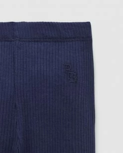 Outlet ⌛ Purebaby Rib Leggings - Babies-Kids Winter Navy 🔔 -Baby Online store http3A2F2Fstatic.theiconic.com .au2Fp2Fpurebaby 3959 0518531 3
