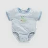 Top 10 🎁 Purebaby Busy Caterpillar Bodysuit - Babies Dusty Blue Mini Stripe 😉
