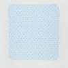 New ❤️ Purebaby Bunny Rug Solid Blue Leaf 🤩