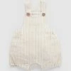 Best Sale 💯 Purebaby Linen Blend Overalls - Babies Sunshine Stripe 🛒