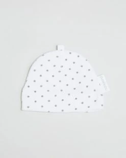 Top 10 🛒 Purebaby Premie Hat - Babies White & Grey Spot 👍